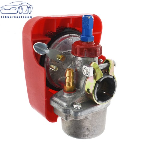 New bike engine red carburetor - new,