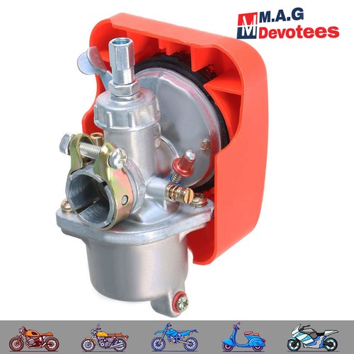 Bike engine red carburetor - red,