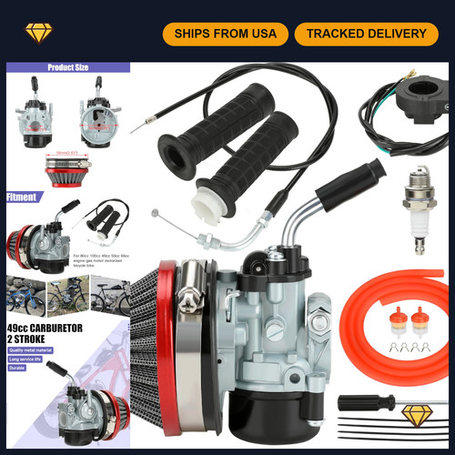 Motorized bicycle carburetor - motorized,